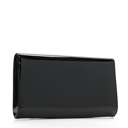 Louis Vuitton Patent Louise EW Clutch Black 3 of 9