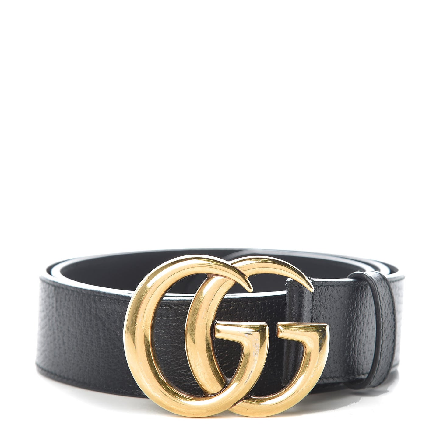 Textured Calfskin Double G 40mm Belt 95 38 Black
