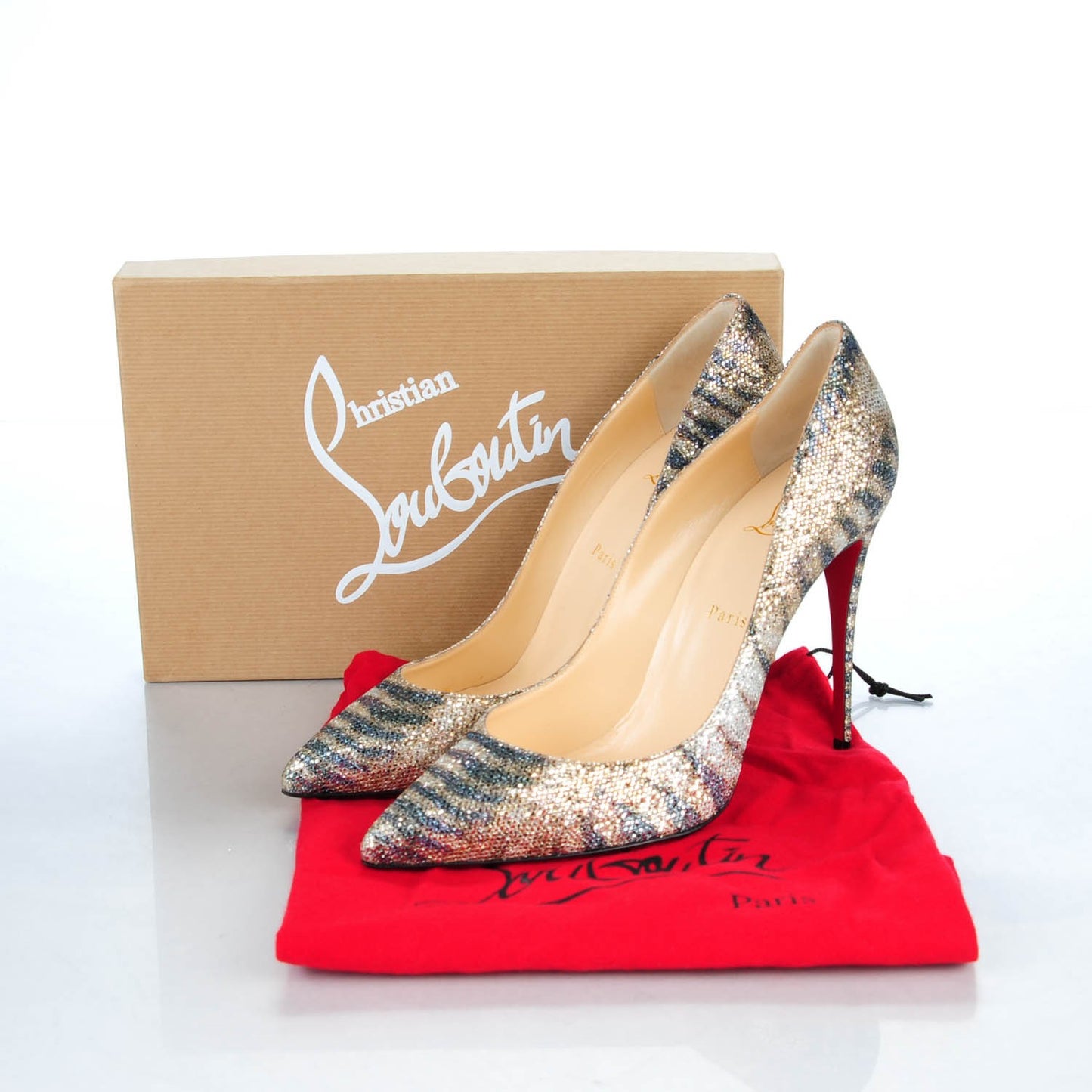 Glitter Sirene Pigalle Follies 100 Pumps 42 Gold