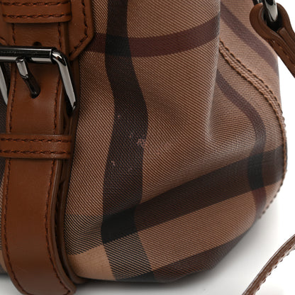 Burberry Smoked Check Small Northfield Tote Brown 11 of 11