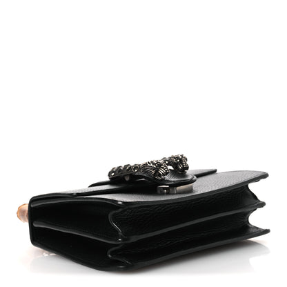 Gucci Dollar Calfskin Crystal Web Mini Dionysus Bamboo Top Handle Bag Black Black Diamond 4 of 11