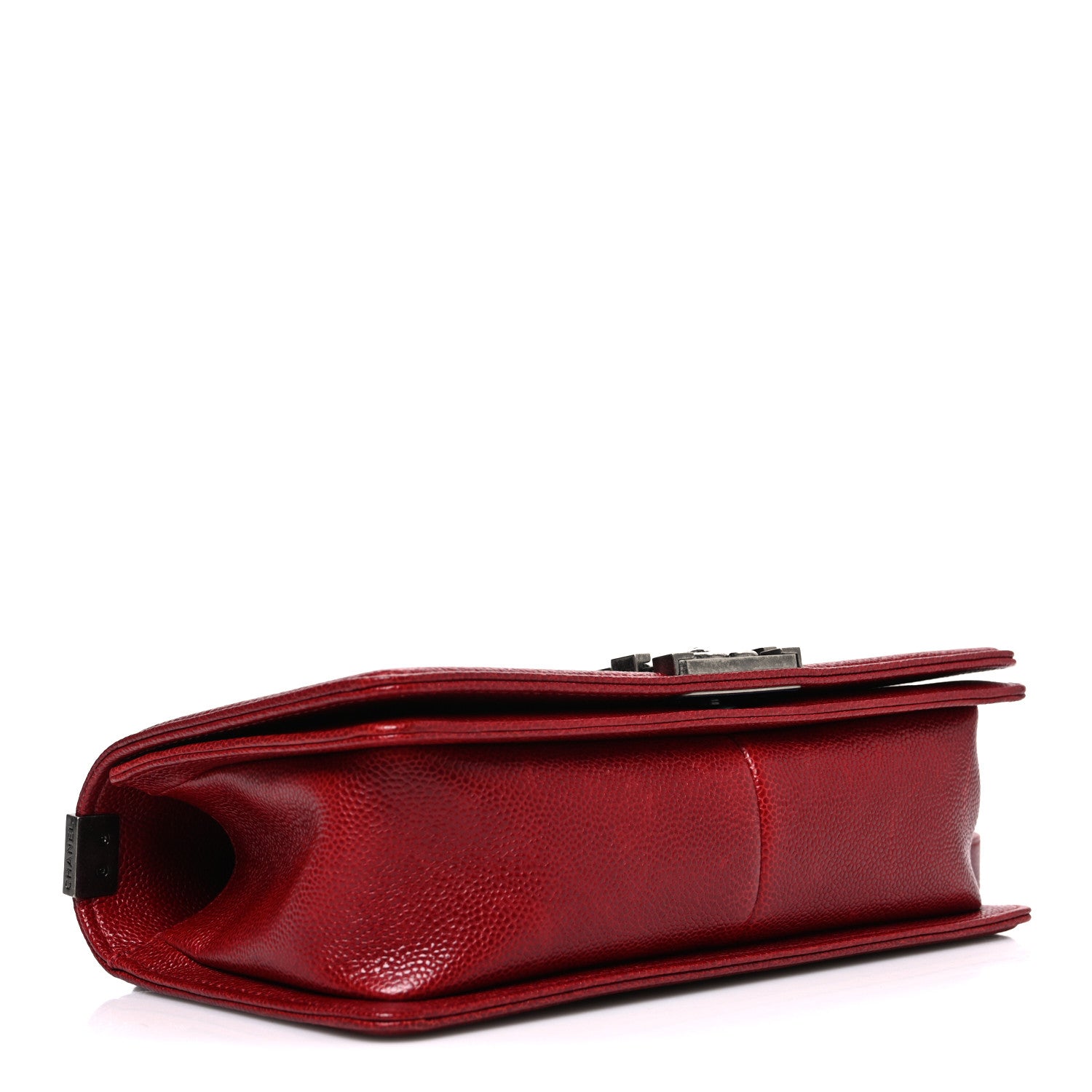 Chanel Caviar Quilted Medium Boy Flap Red 4 of 10