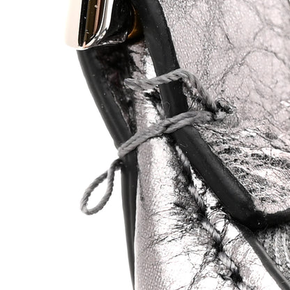 Givenchy Metallic Calfskin Mini Voyou Bag Silver 11 of 11