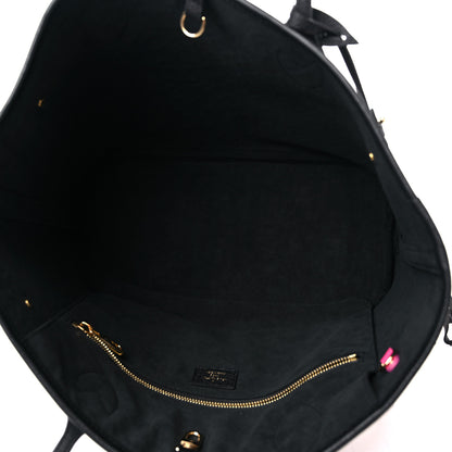 Louis Vuitton Empreinte Spring In The City Neverfull MM Black White Pink 6 of 9