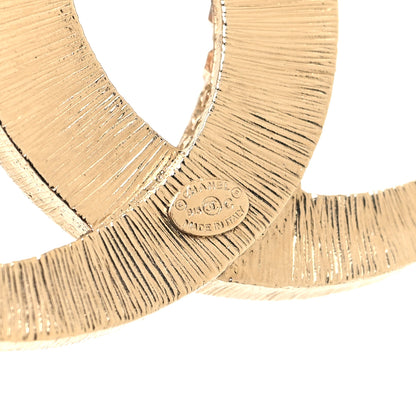 Chanel Baguette Crystal Dubai CC Brooch Gold 3 of 3