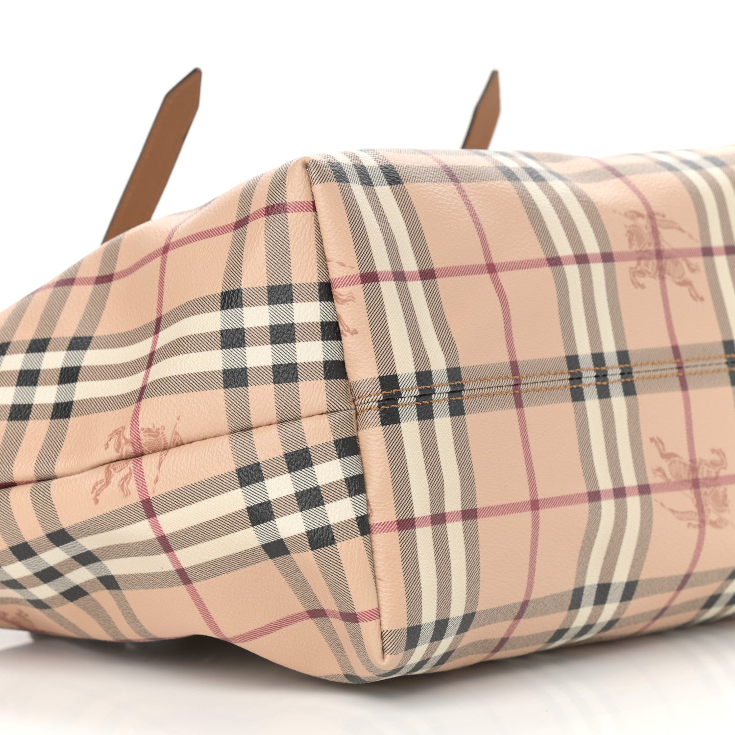 Burberry Haymarket Check Medium Salisbury Tote Camel 9 of 12