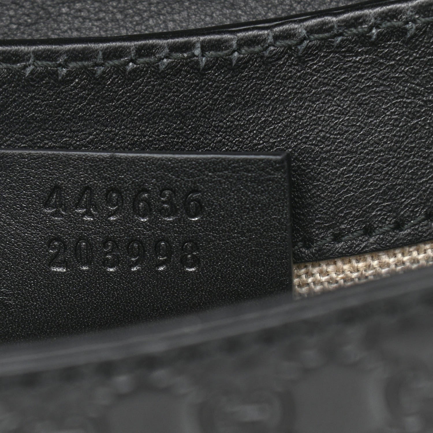 Gucci Microguccissima Mini Emily Shoulder Bag Black 7 of 12