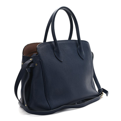 Louis Vuitton Veau Nuage Milla MM Bleu Marine 3 of 10