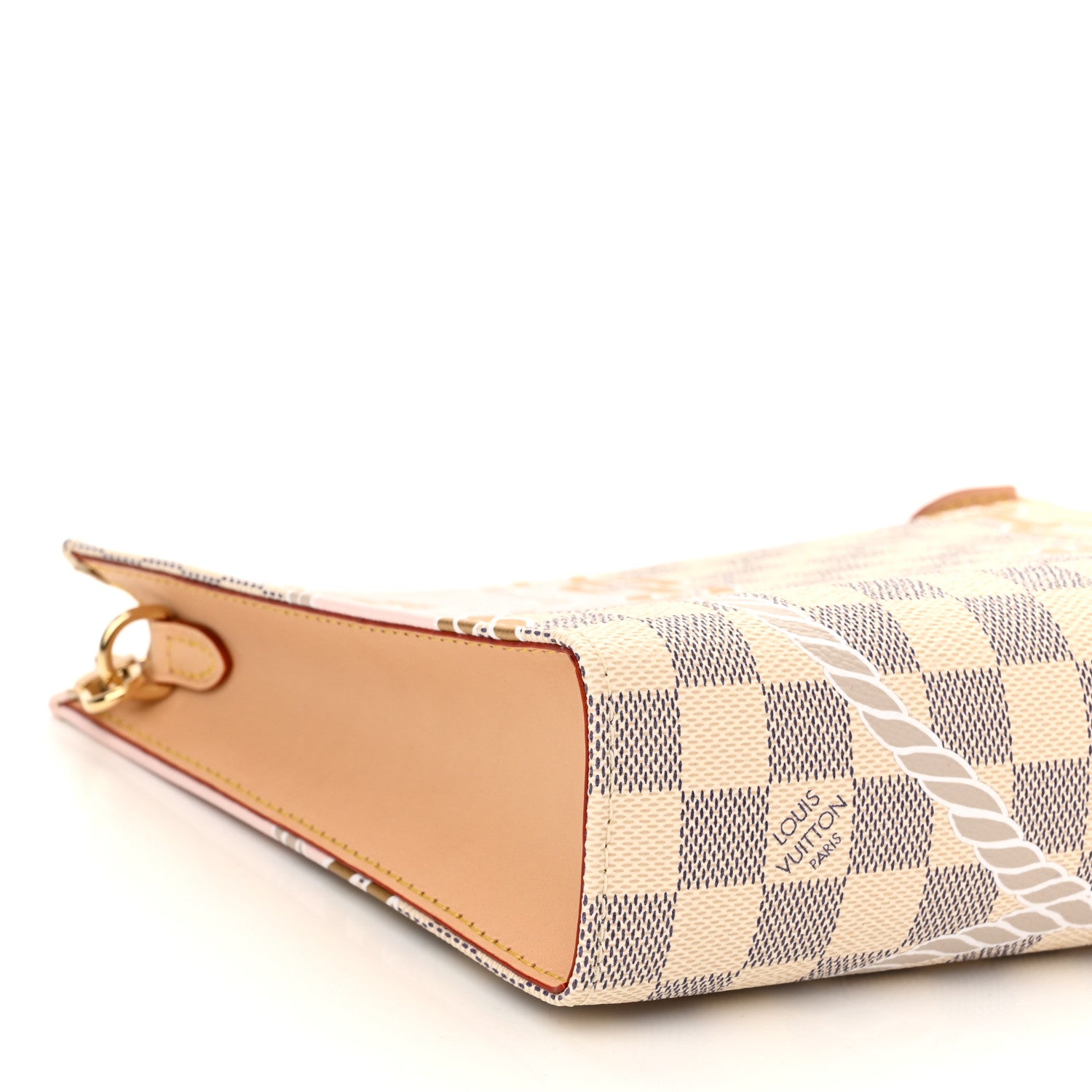 Louis Vuitton Damier Azur Nautical Toiletry Pouch On Chain 8 of 9