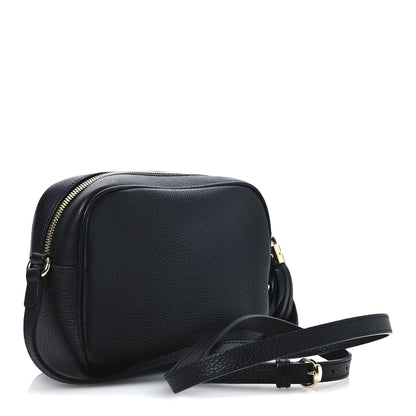 Gucci Pebbled Calfskin Small Soho Disco Bag Black 3 of 12