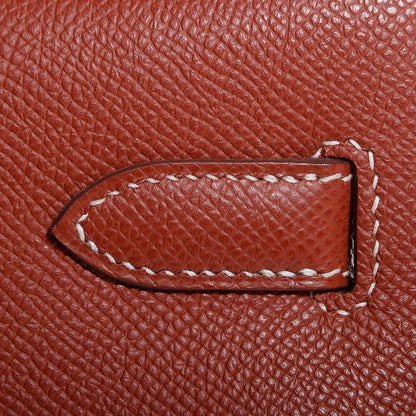 Hermes Epsom Kelly Sellier 32 Brique 8 of 25