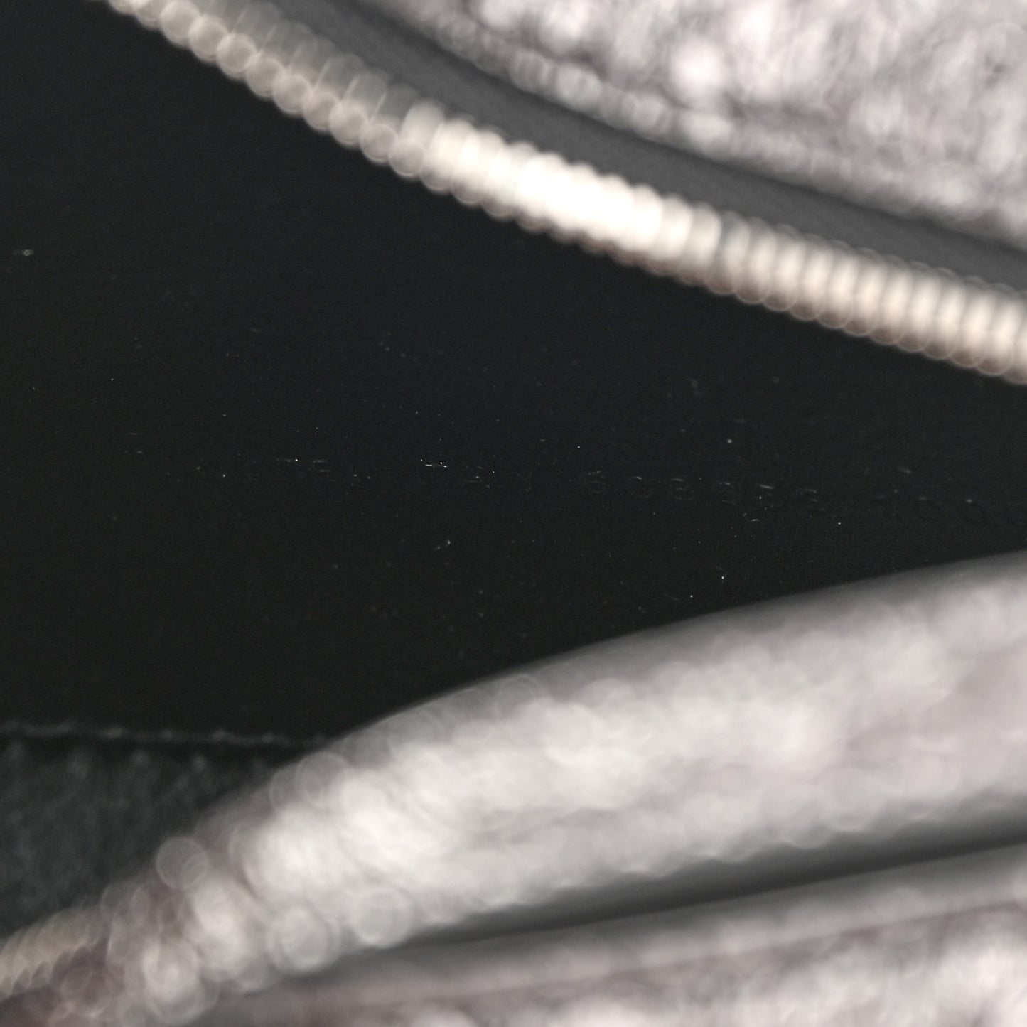 Metallic Textured Calfskin XS Everyday Camera Bag with Handle Black