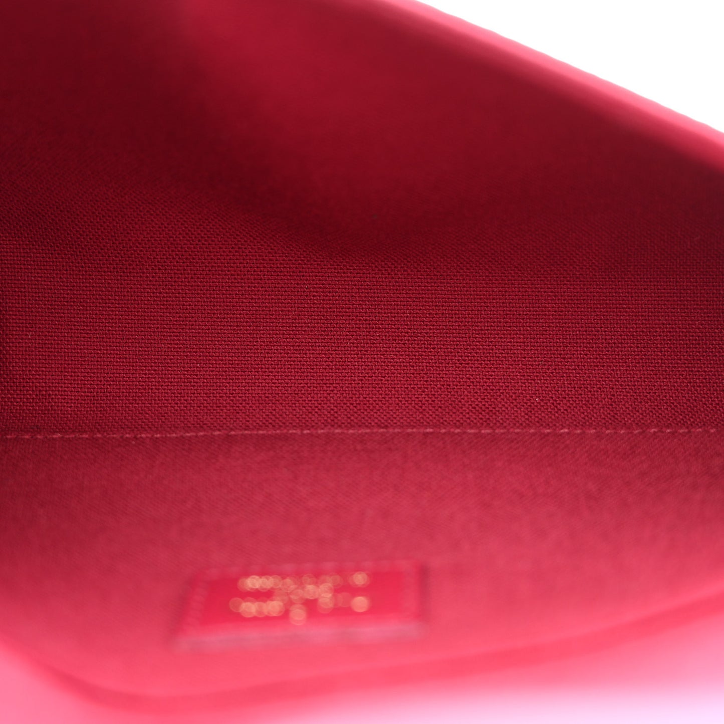 Monogram Pochette Felicie Chain Wallet Fuchsia