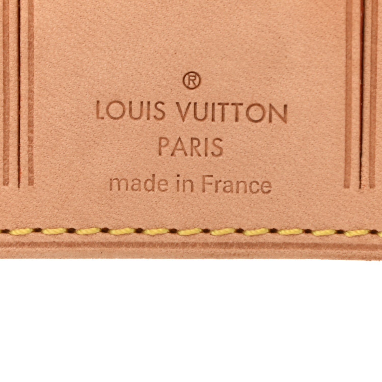 Louis Vuitton Vachetta Vivienne Luggage Tag 3 of 4