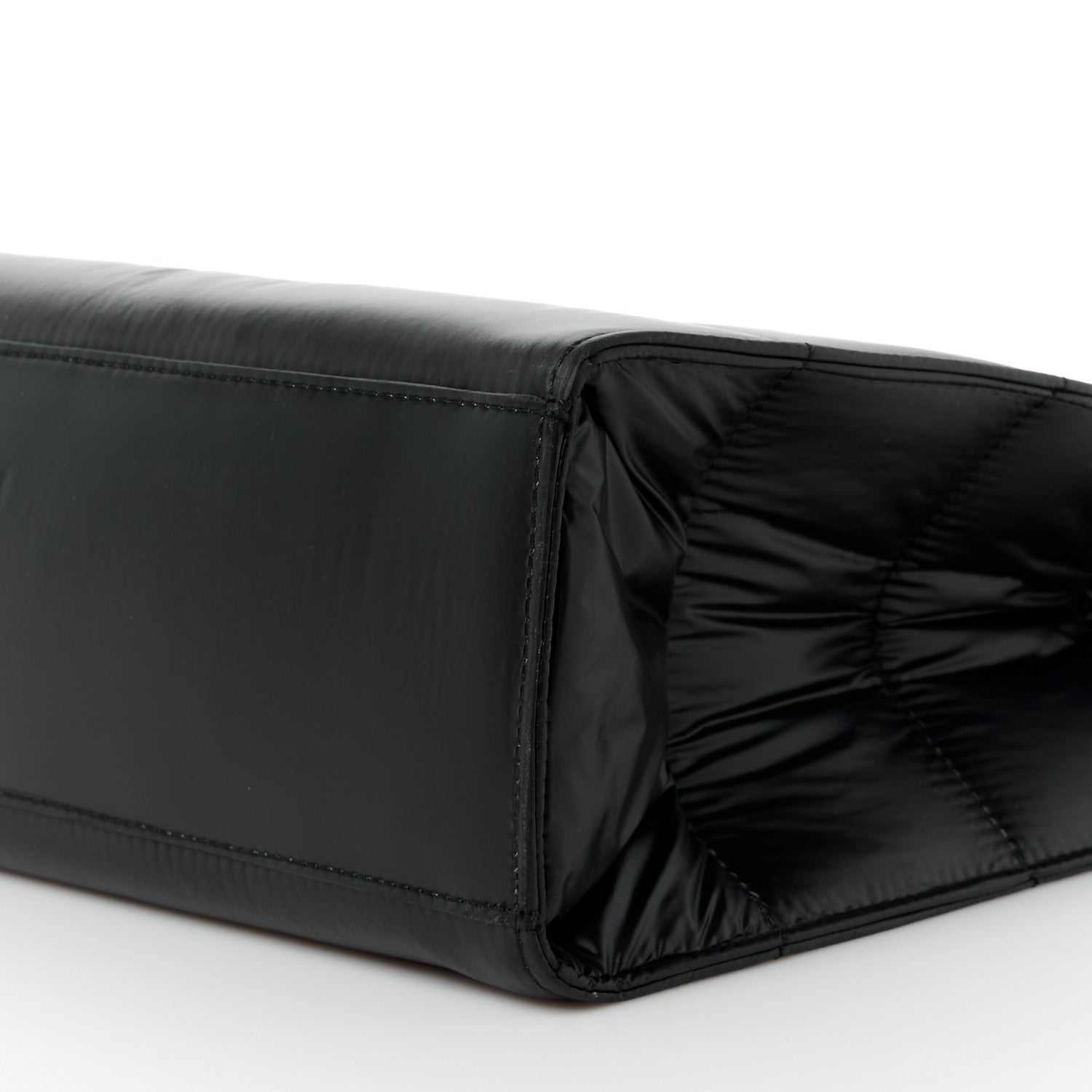 Telfar x MOOSE KNUCKLES Nylon Quilted Medium Shopping Bag Black 11 of 15