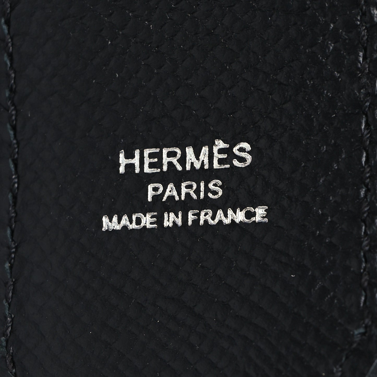 Epsom 30mm Hexagone Tressage Shoulder Strap Black Craie