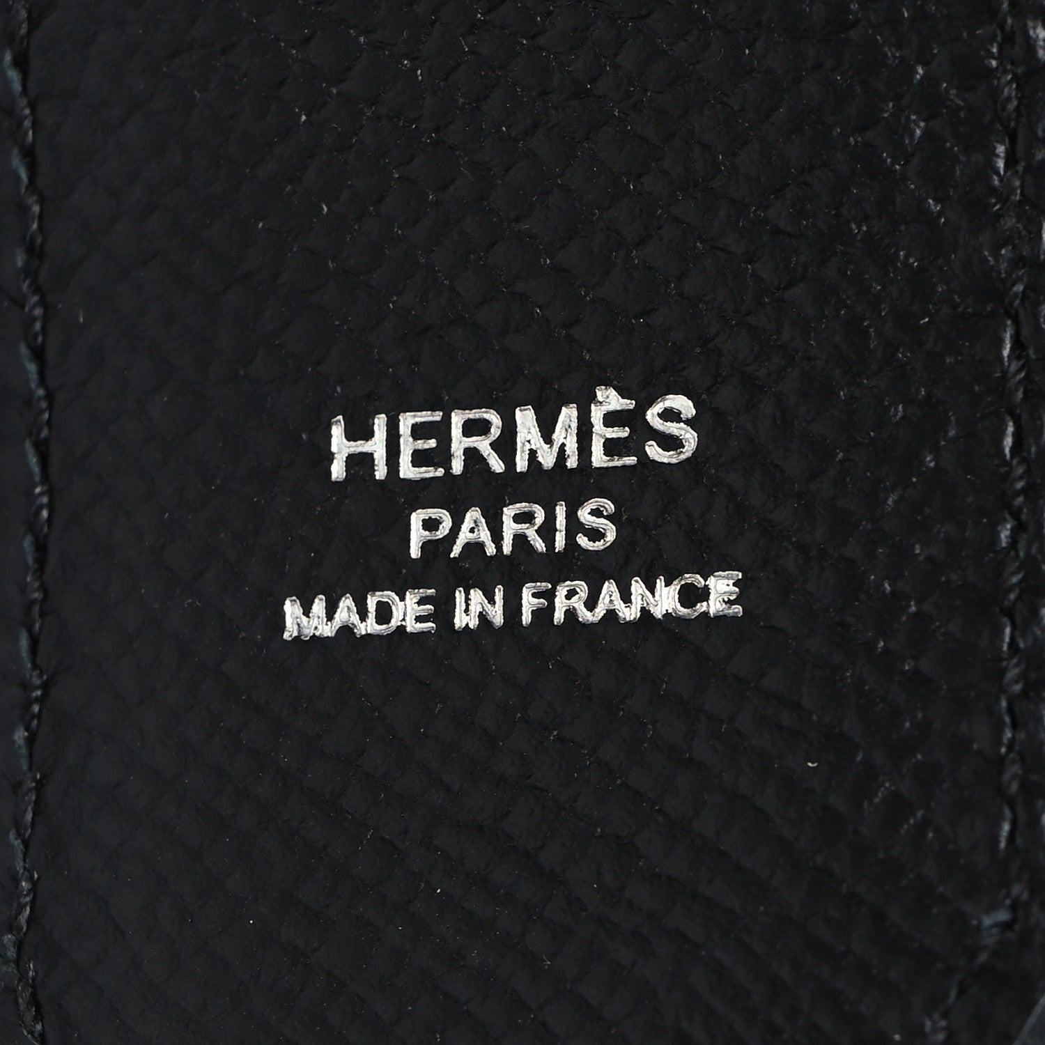Hermes Epsom 30mm Hexagone Tressage Shoulder Strap Black Craie 3 of 5