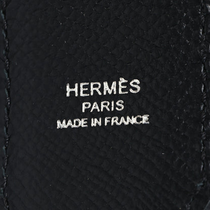 Hermes Epsom 30mm Hexagone Tressage Shoulder Strap Black Craie 3 of 5