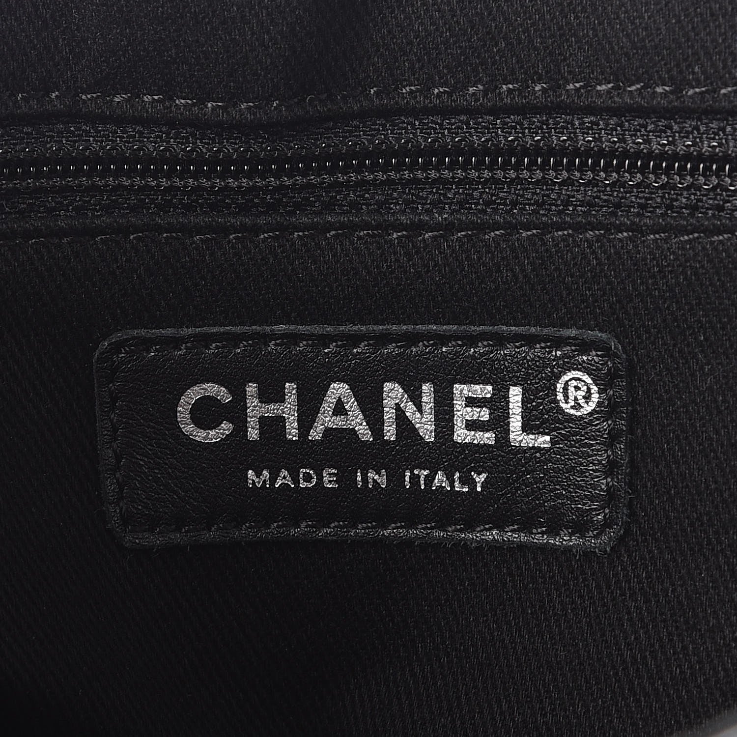 Chanel Caviar Half Moon Large Flap Black 6 of 10