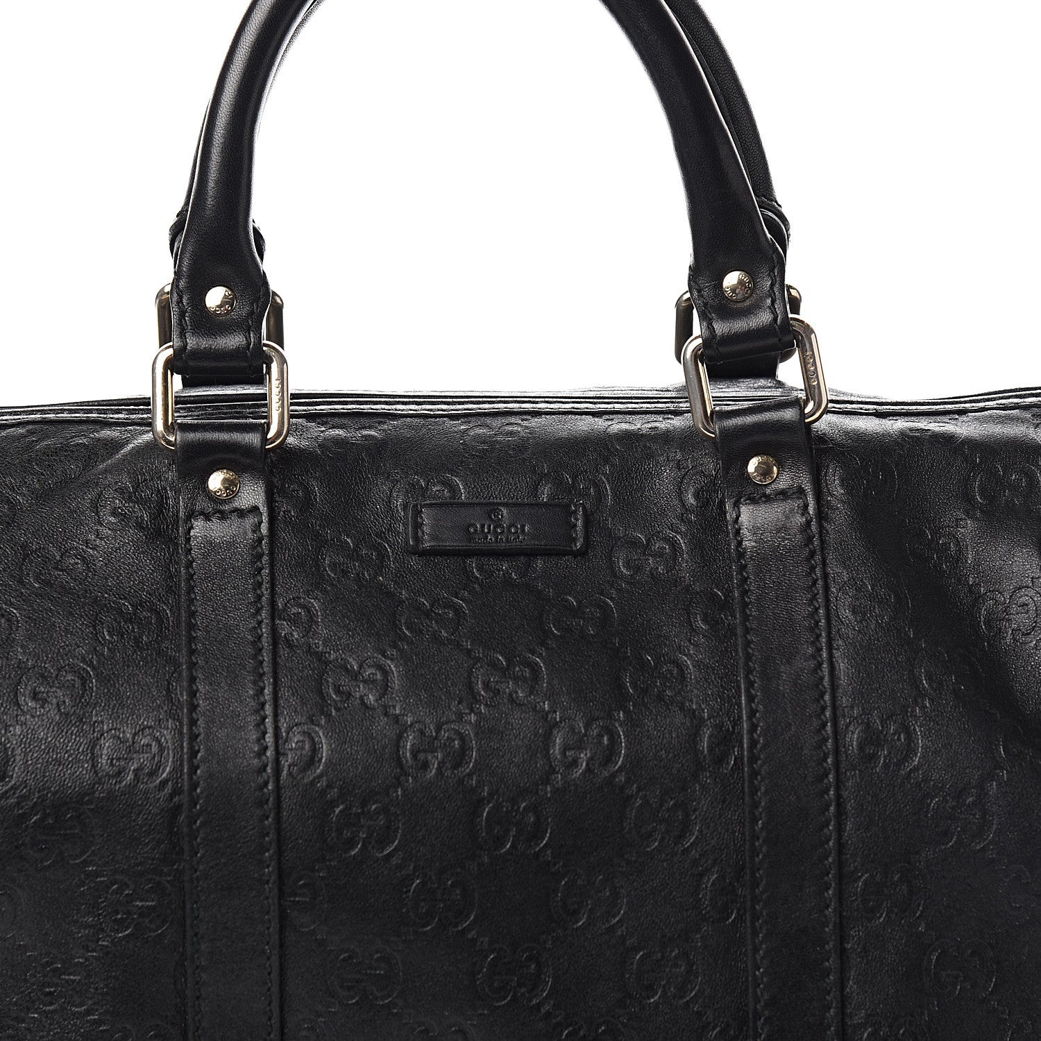 Gucci Guccissima Medium Joy Boston Black 11 of 11