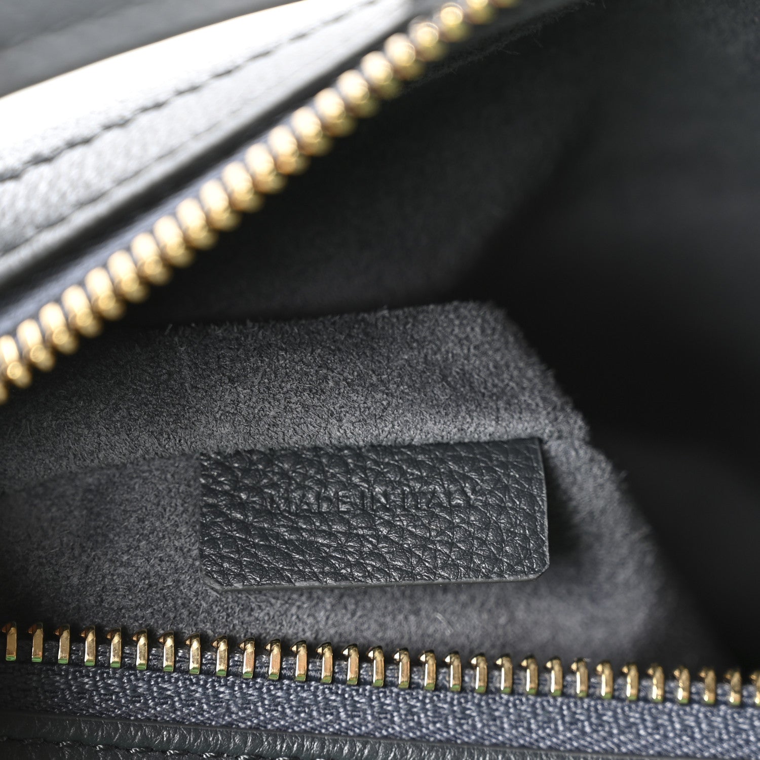 Celine Calfskin Triomphe Heloise Shoulder Bag Slate Grey 6 of 12