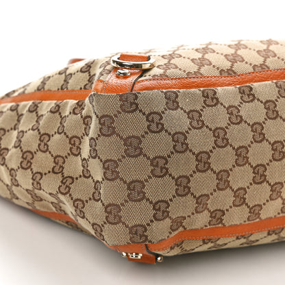 Gucci Monogram Large Abbey Tote Orange 9 of 14