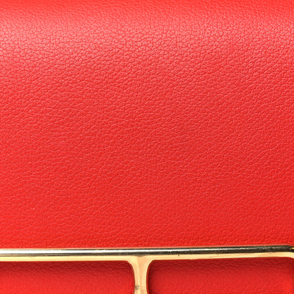Hermes Evercolor Mini Sac Roulis Rouge Casaque 8 of 14