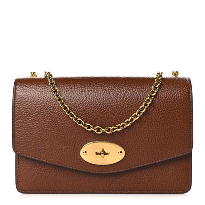 Mulberry Small Classic Grain Calfskin Medium Darley Oak 1 of 8