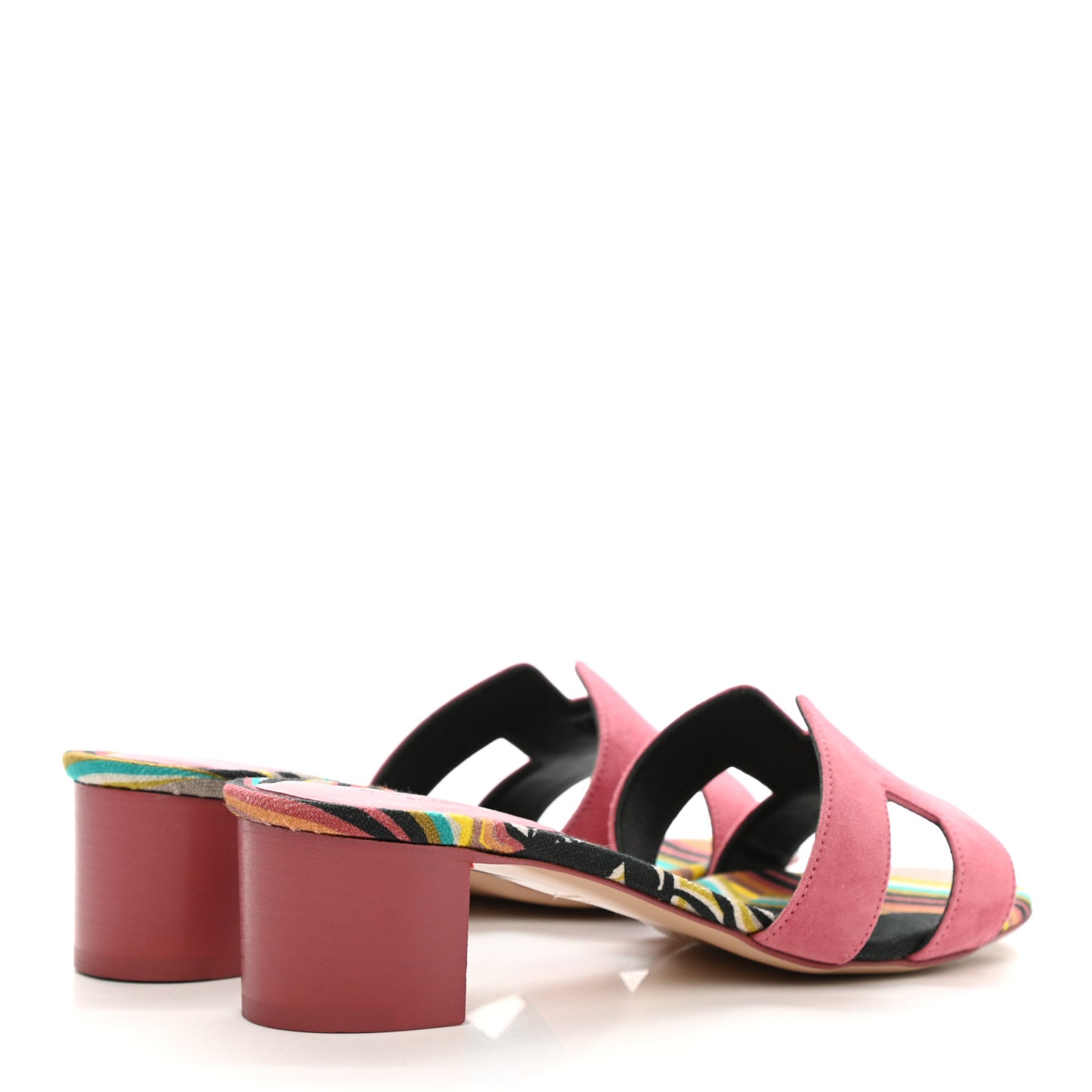Suede Goatskin Oasis Sandals 36.5 Rose De Venice
