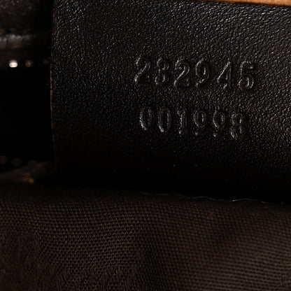 Gucci Monogram Large GG Twins Hobo Dark Brown 7 of 14