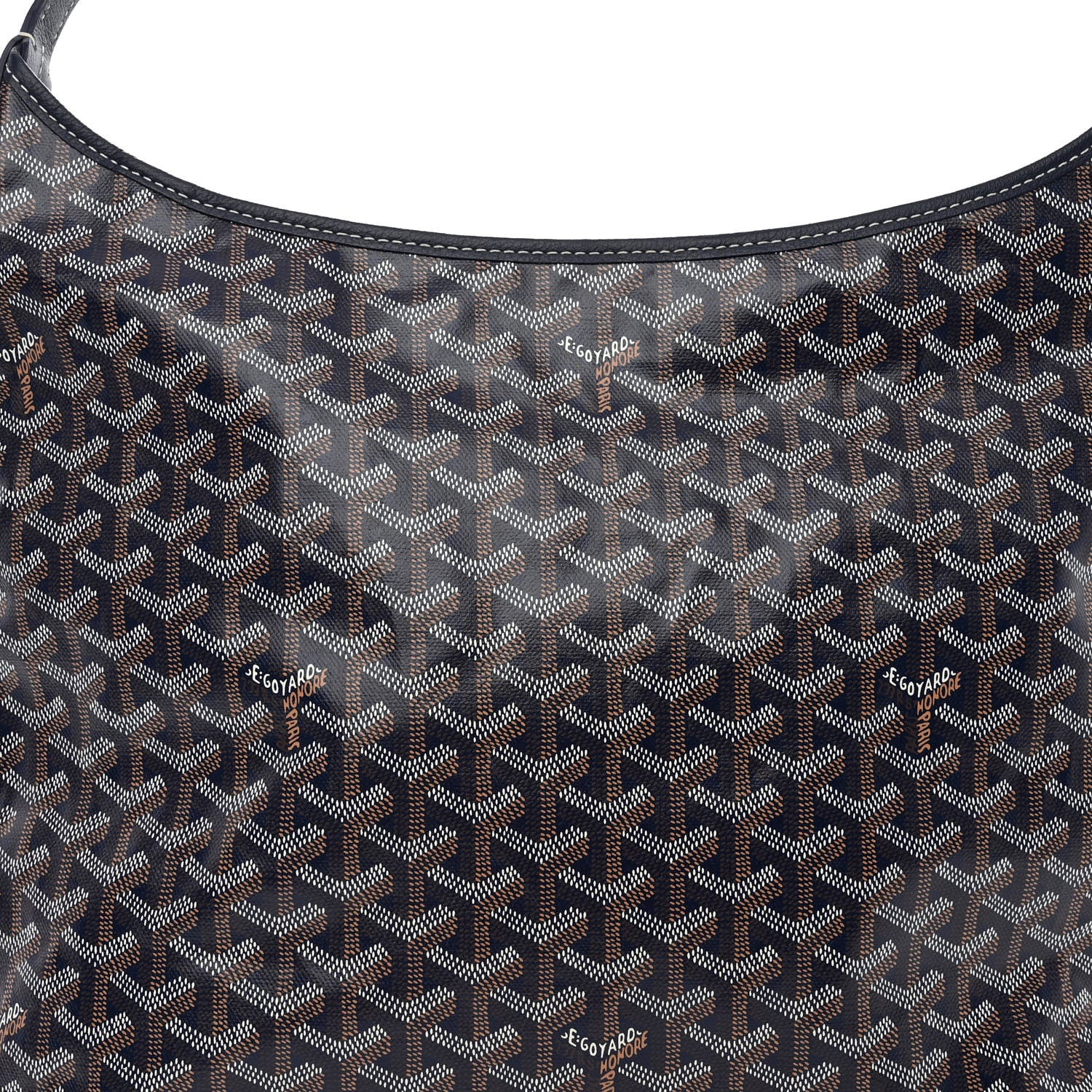 Goyard Goyardine Boheme Hobo Navy Blue 9 of 11
