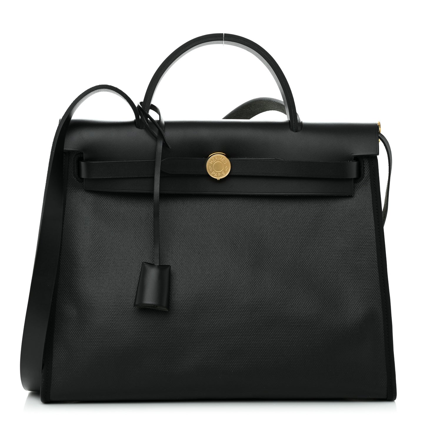 Toile H Berline Vache Hunter Herbag Zip PM 31 Black Ecru