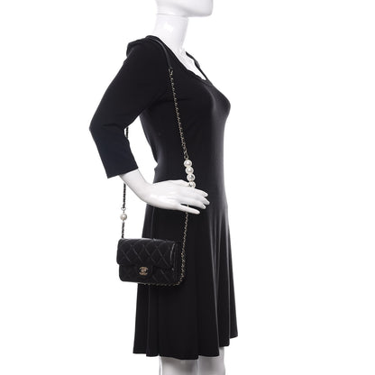 Chanel Lambskin Quilted Mini My Precious Flap Black 2 of 11