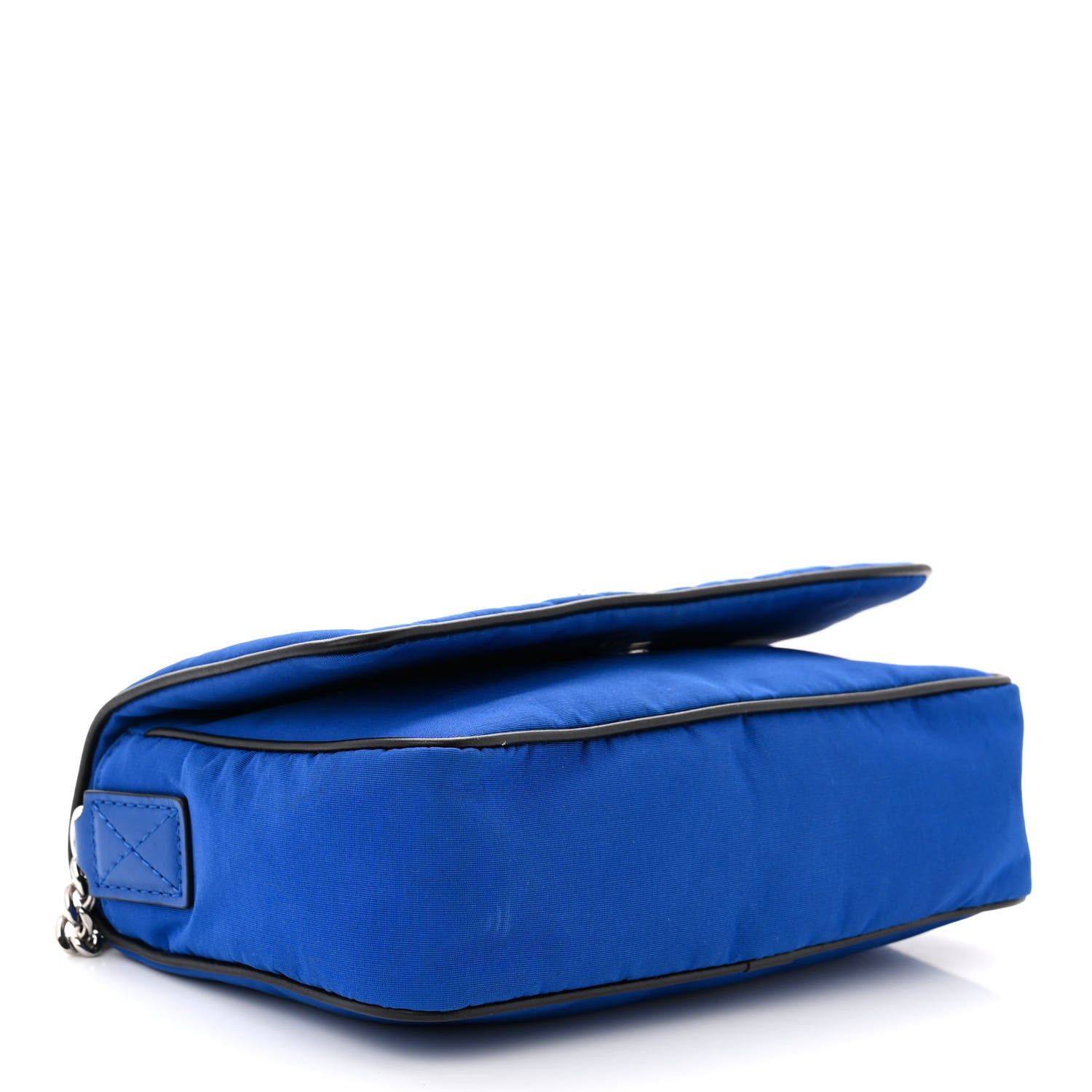 Alexander McQueen Nylon Skull Camera Crossbody Bag Royal Blue 4 of 12