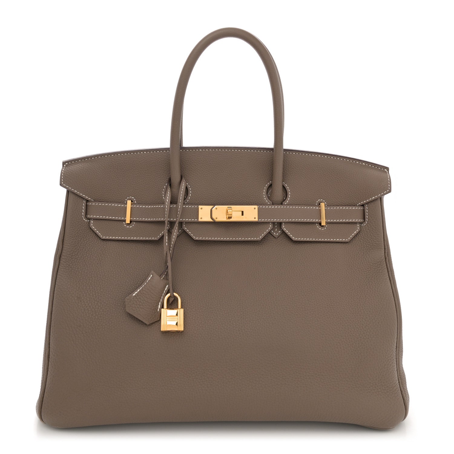 Hermes Togo Birkin 35 Etoupe 1 of 12