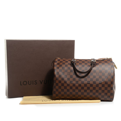 Louis Vuitton Damier Ebene Speedy 35 9 of 9