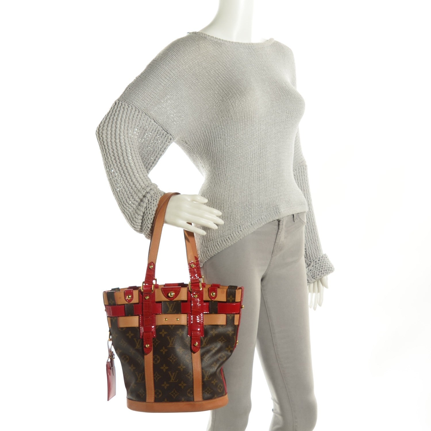 Louis Vuitton Monogram Neo Bucket Rubis 2 of 6