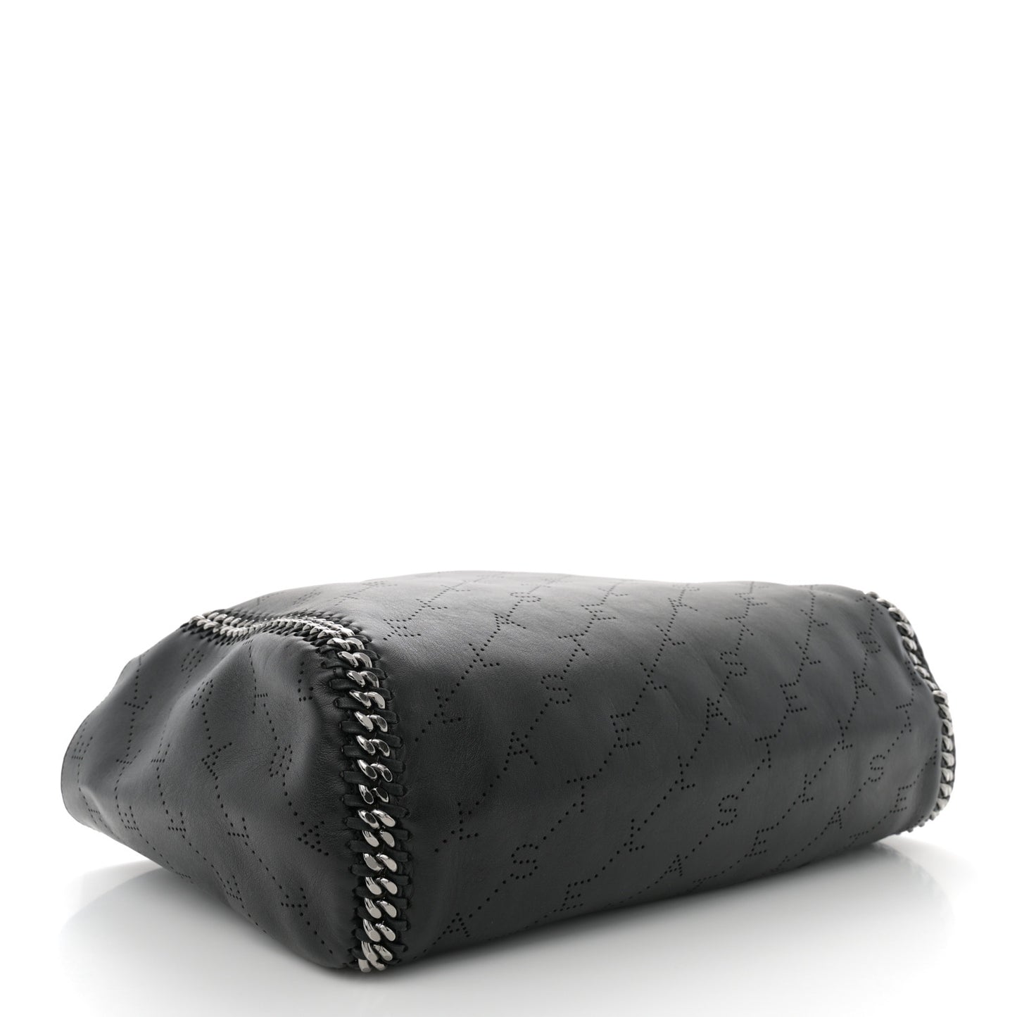 Eco Alter Nappa Perforated Logo Falabella Reversible Tote Black
