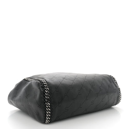 Stella McCartney Eco Alter Nappa Perforated Logo Falabella Reversible Tote Black 5 of 15