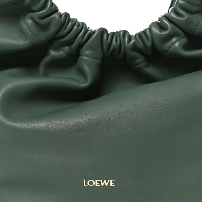 Loewe Mellow Nappa Lambskin Small Squeeze Bag Green 7 of 9