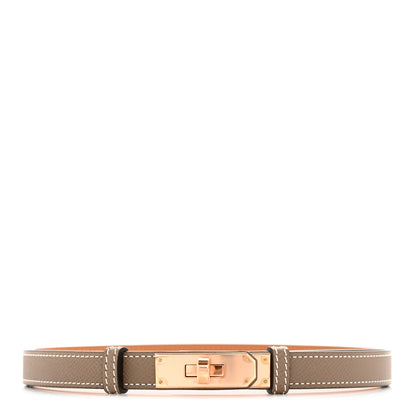 Hermes Epsom Kelly Belt Etoupe 1 of 3