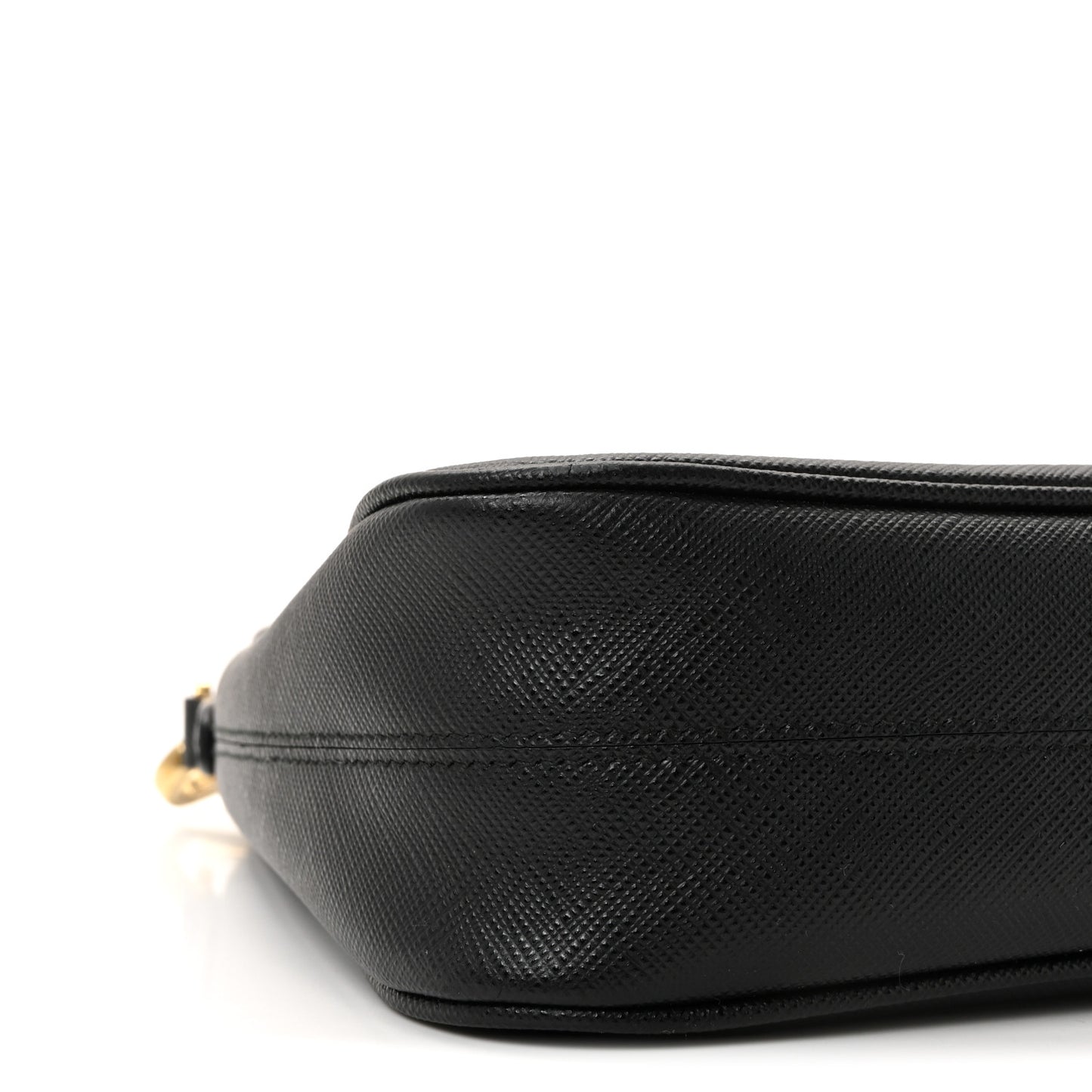 Saffiano Lux Re-Edition 2005 Shoulder Bag Black