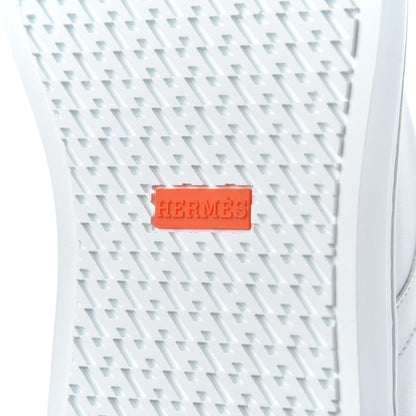 Hermes Calfskin Daydream Sneakers 38 White 7 of 9
