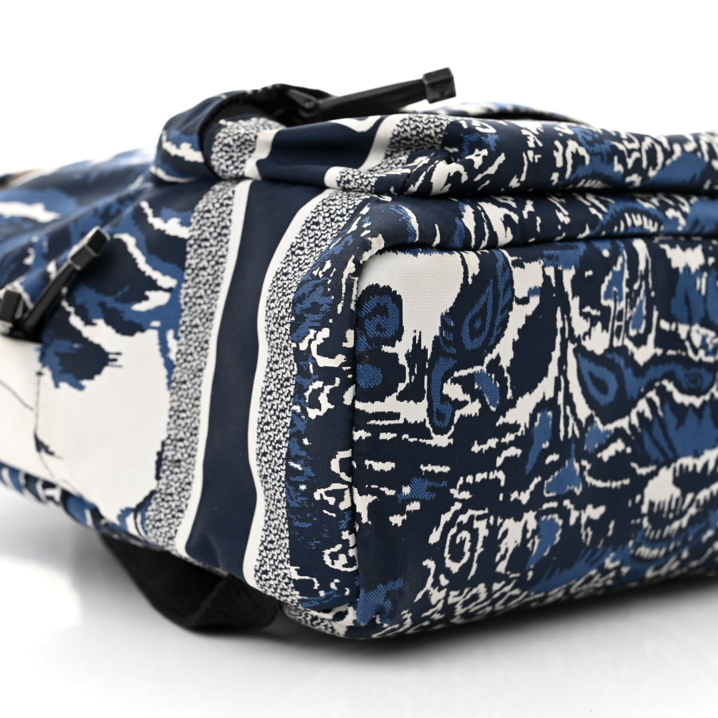 Nylon Technical Fabric Diortravel Backpack Blue