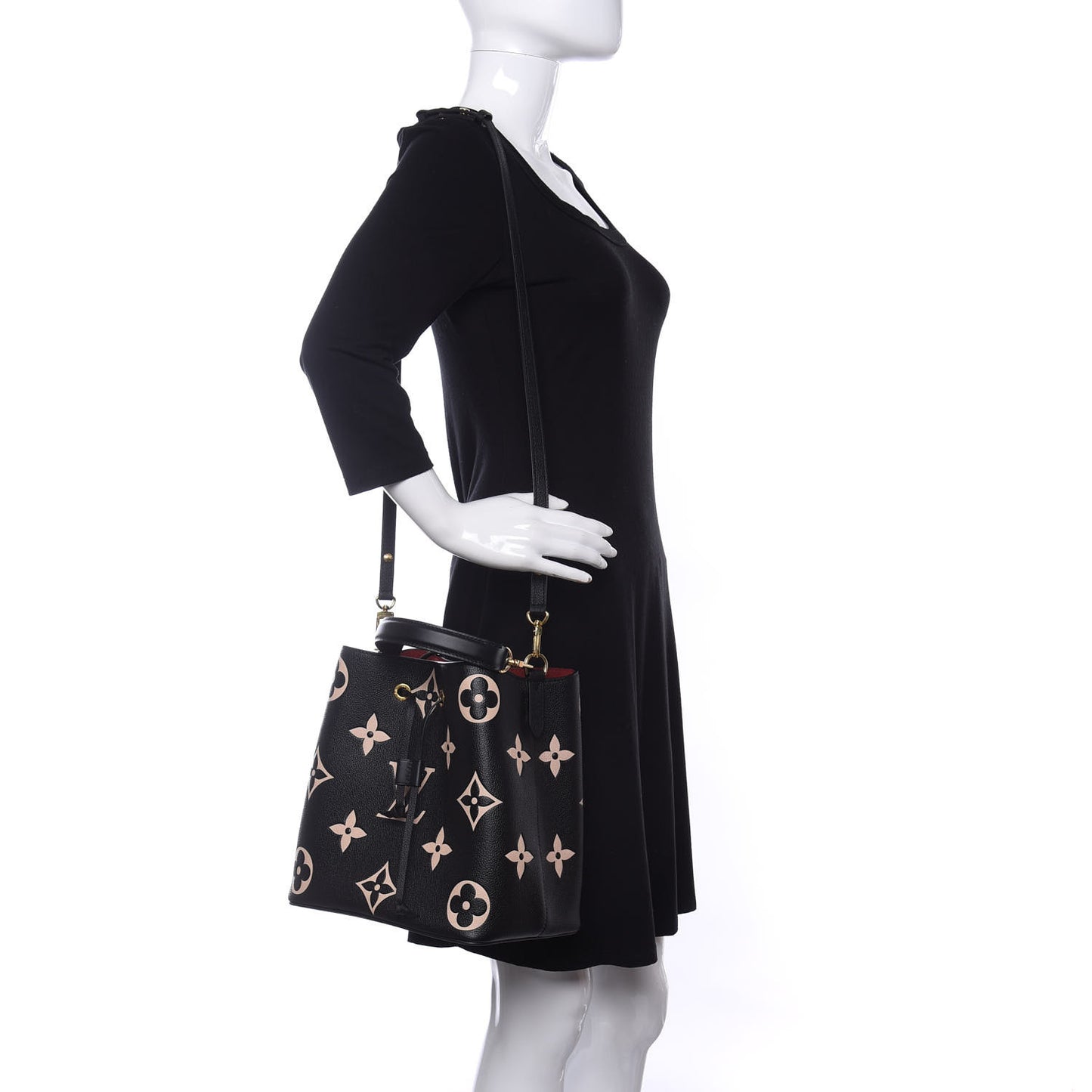 Empreinte Monogram Giant Neonoe MM Black Beige