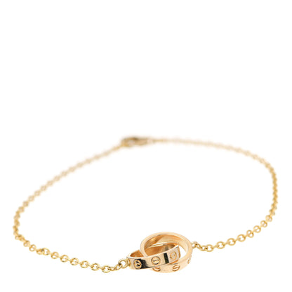 Cartier 18K Yellow Gold Interlocking LOVE Bracelet 1 of 6