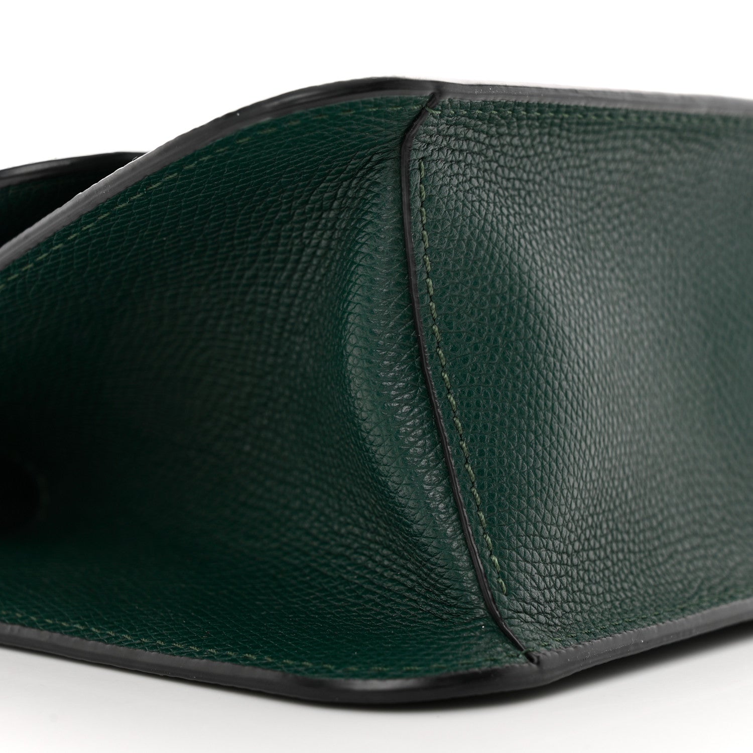 Valentino Garavani Grainy Calfskin Small VSling Shoulder Bag English Green 8 of 12