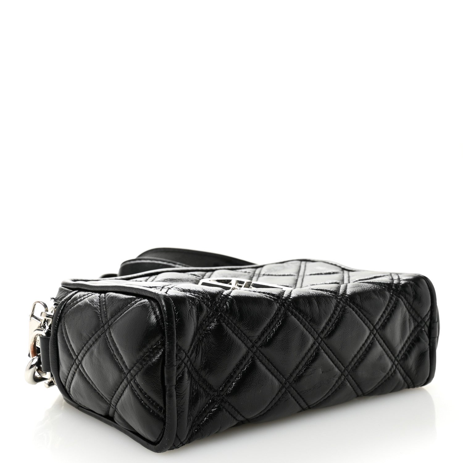 バッグ MARC JACOBS THE SOFTSHOT THE 21 Marc Jacobs Natural Grain Calfskin Quilted The Softshot 21 Bag