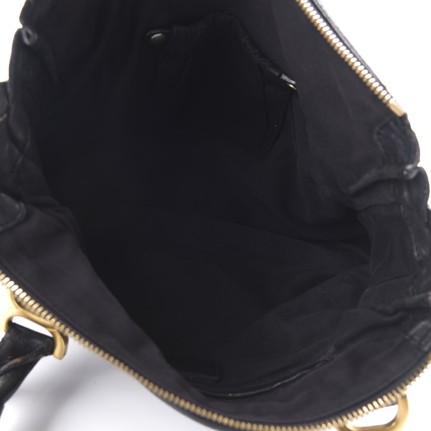 Chloe Calfskin Embroidered Medium Marcie Satchel Black 5 of 11
