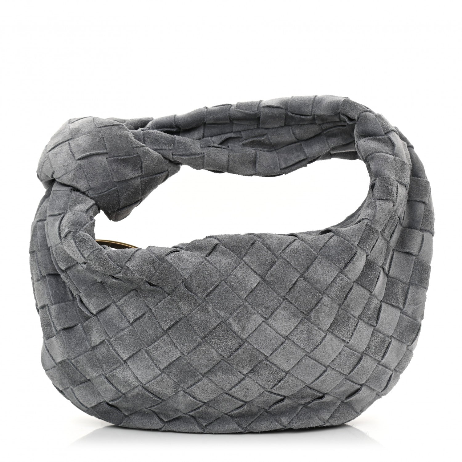 Bottega Veneta Suede Intrecciato Mini Jodie Thunder 1 of 10